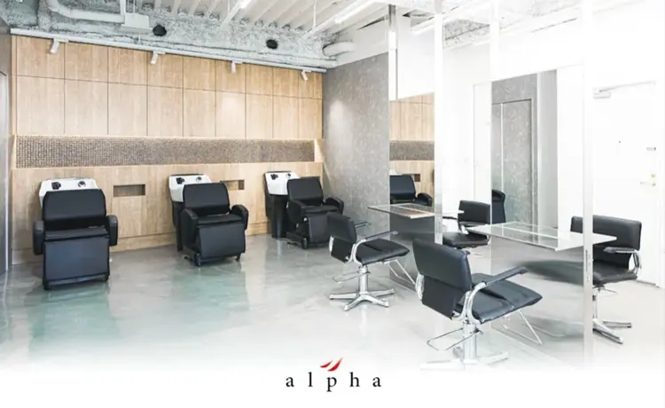 men's salon alpha 新宿の内観・外観1