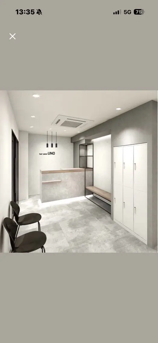 hair salon UNO伊勢原店の内観・外観1