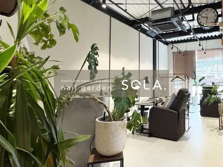 nail garden SOLA.の内観・外観2