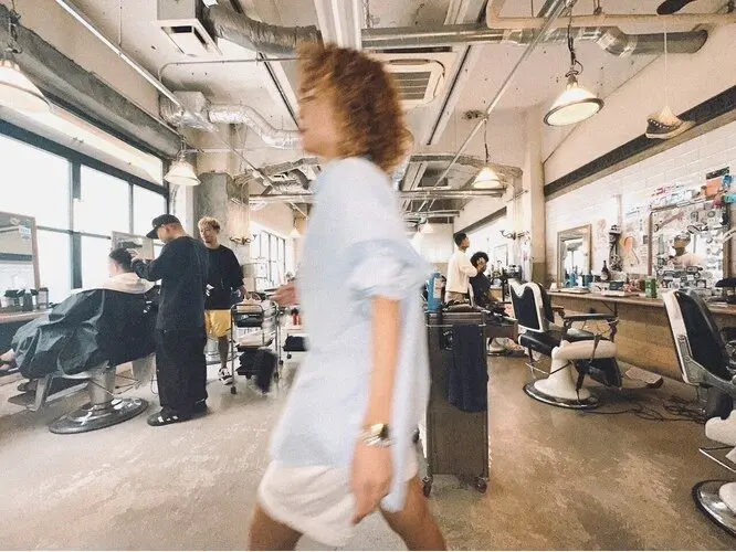Merican barbershop kobeの内観・外観3