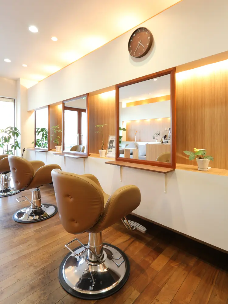Calm hairの内観・外観2