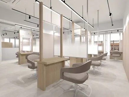HAIR&MAKE EARTH菊名店の内観・外観2