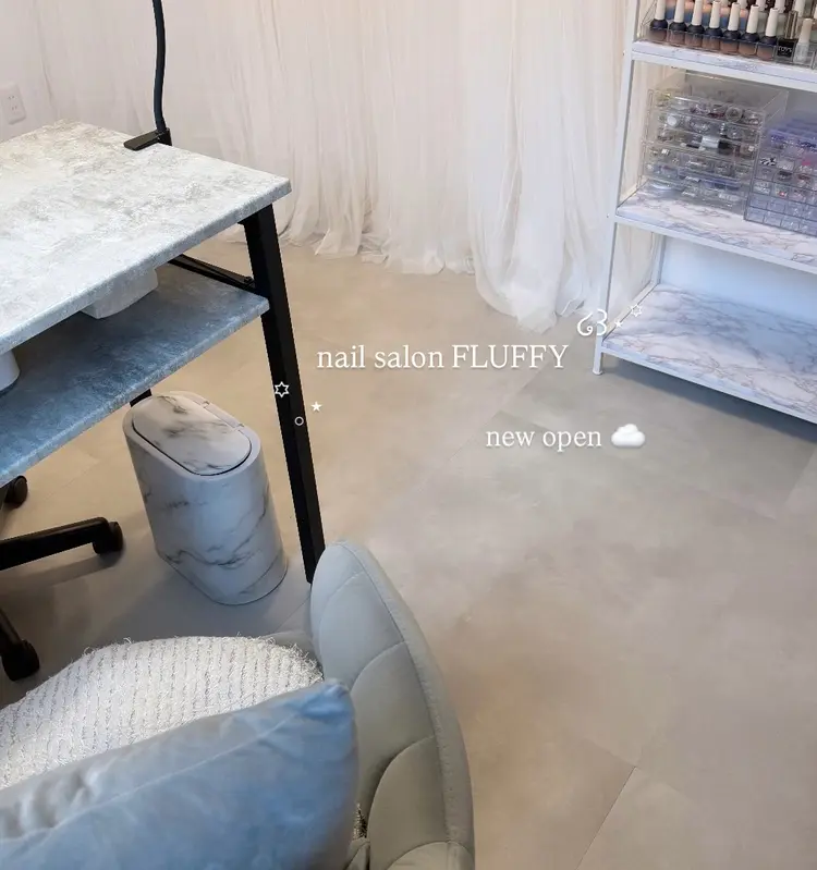 nail salon FLUFFYの内観・外観1