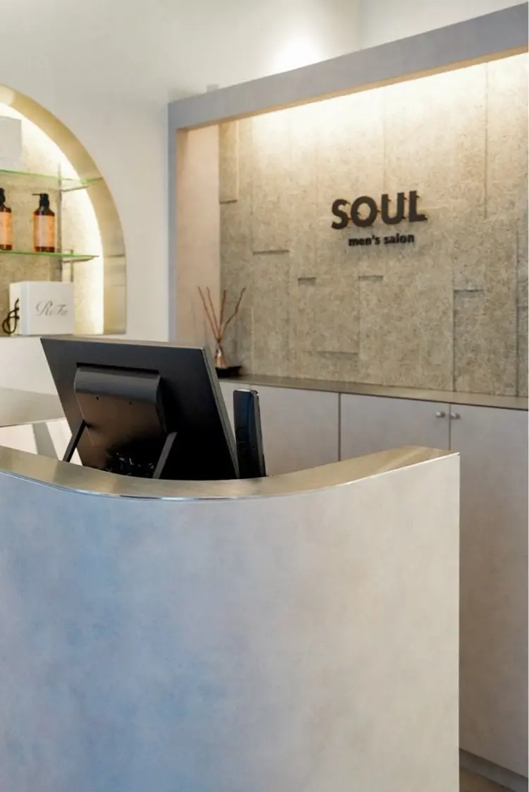 men’s salon SOULの内観・外観2