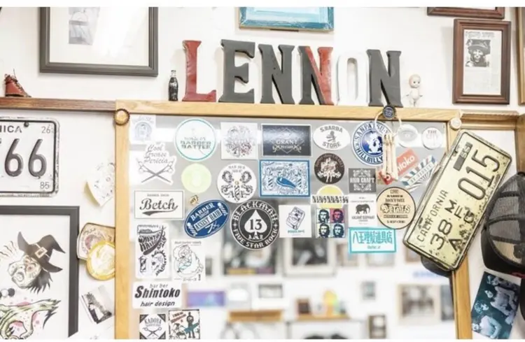 barber shop LENNONの内観・外観2