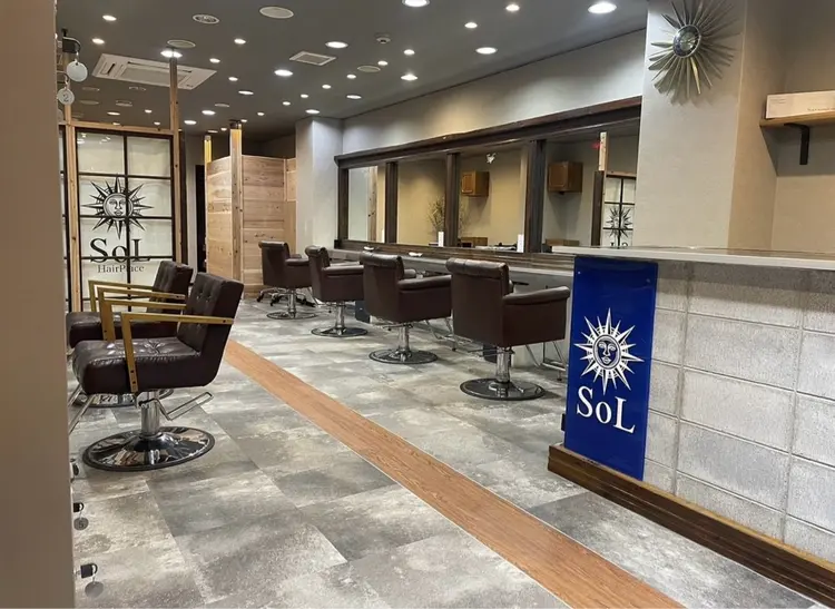 Hair place SoLの内観・外観1