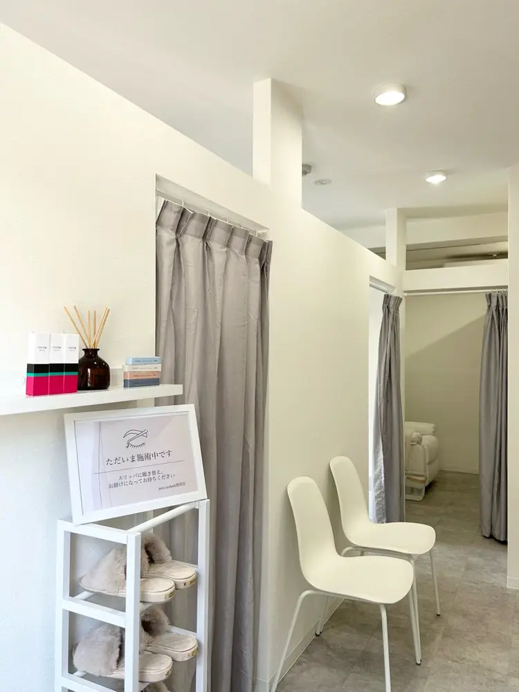 juve.eyelash別府店の内観・外観2