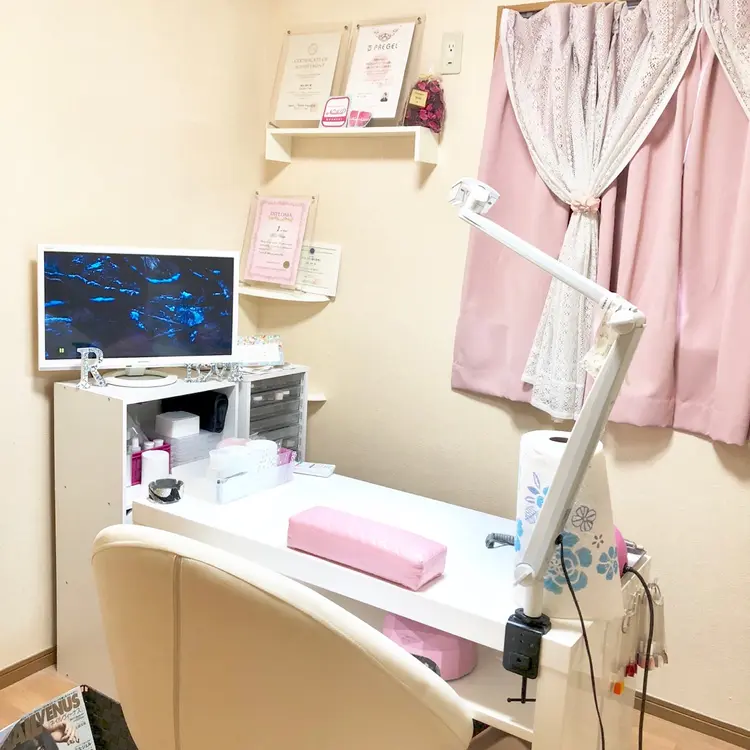 奈良自宅サロンRai_nailの内観・外観2