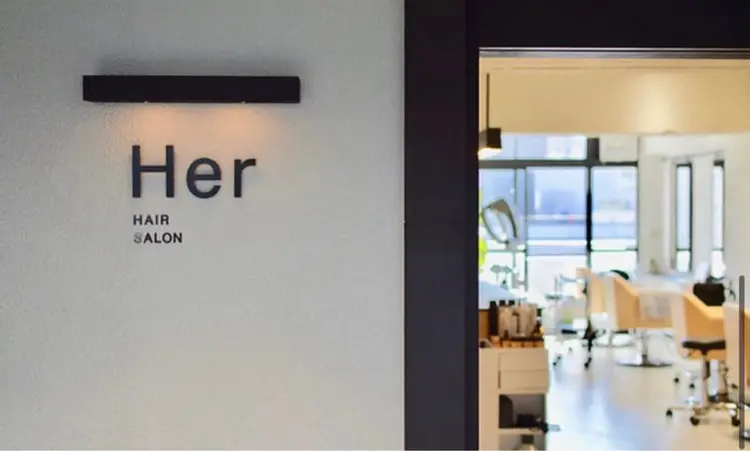 Her hair salonの内観・外観1