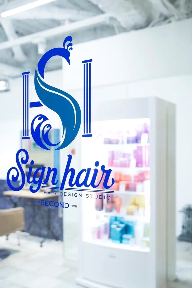 signhairの内観・外観2