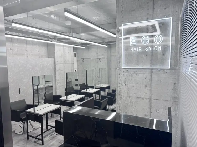 EGO ダメージレスブリーチ＆髪質改善/レイヤーカット/ダブルカラー 池袋【エゴ】の内観・外観3