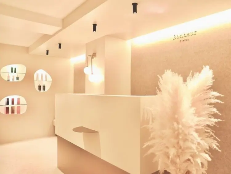 ノンダメージサロンBonheurボヌール銀座並木通り店の内観・外観1