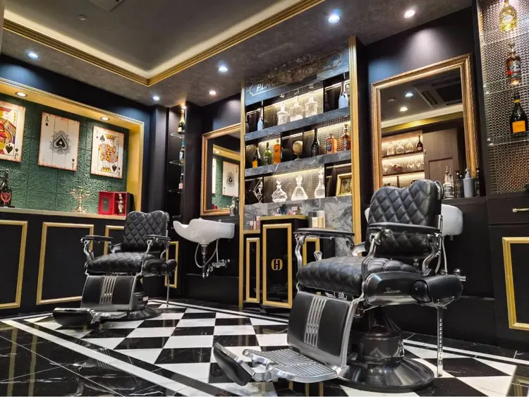 HIRO GINZA BARBER SHOP栄店の内観・外観1