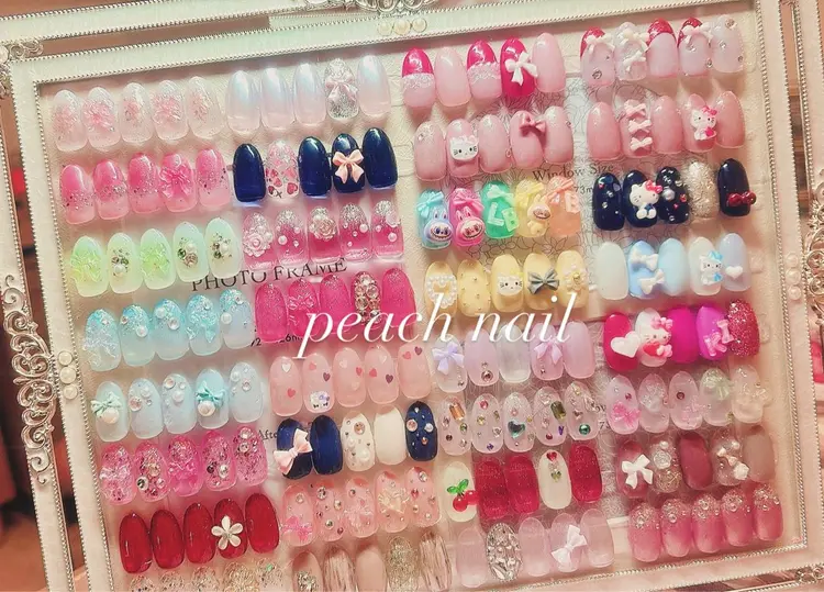 ♡peach nailの内観・外観1