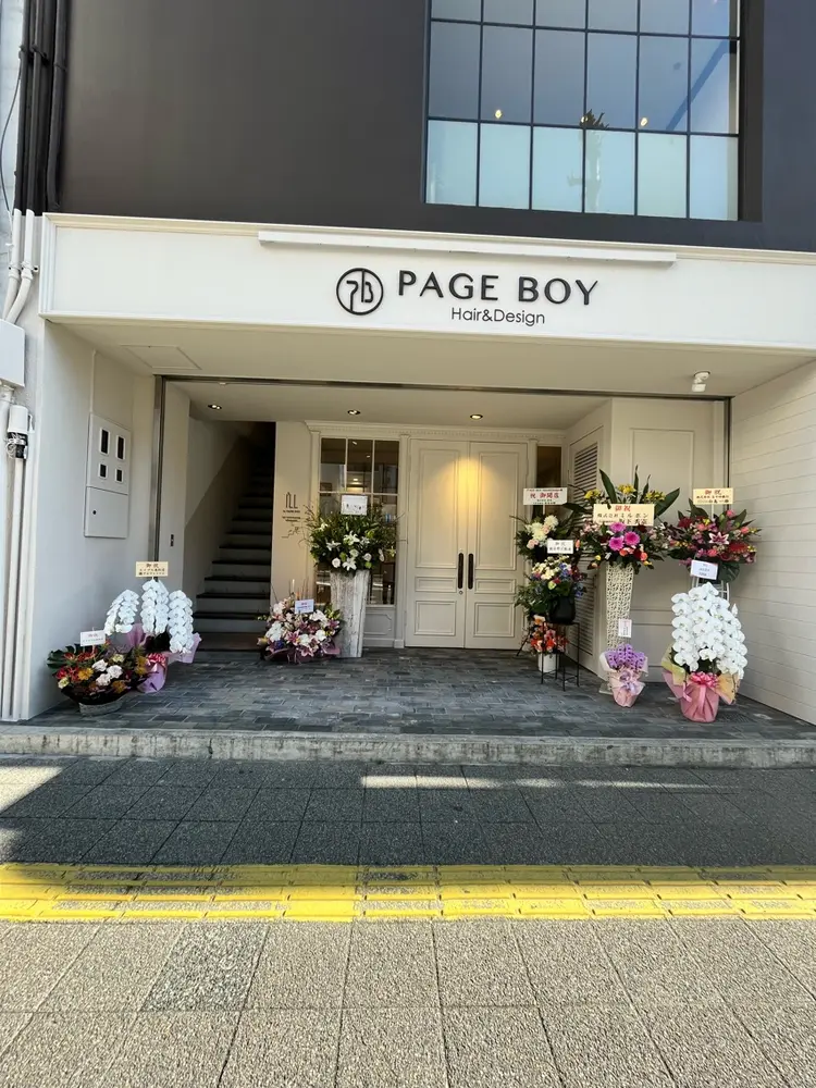 PAGE BOY Hair&Design瓦町店の内観・外観2
