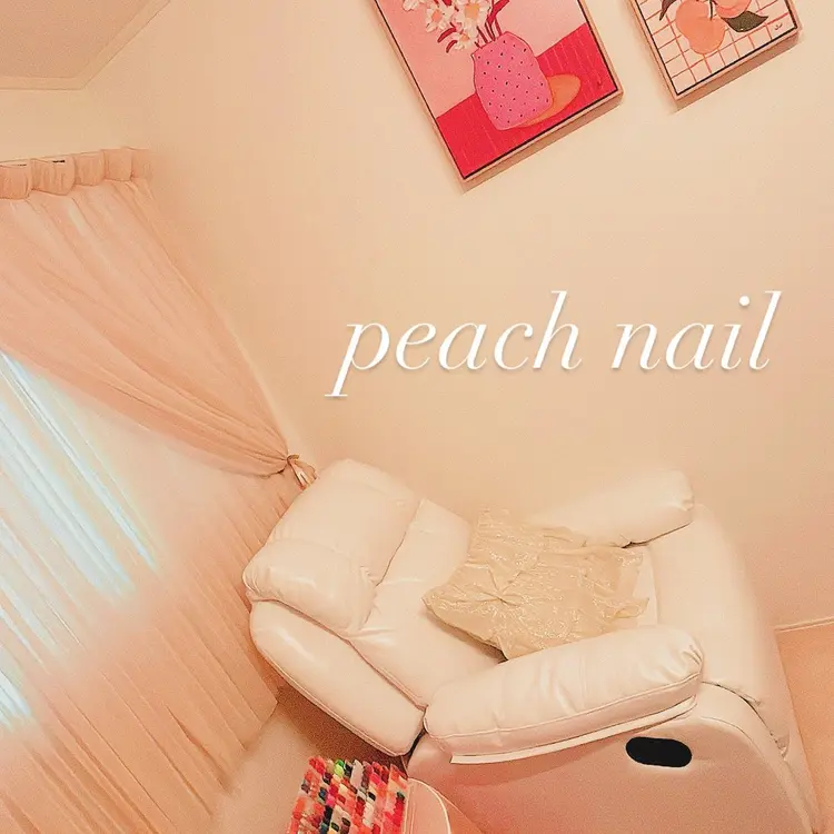 ♡peach nailの内観・外観2