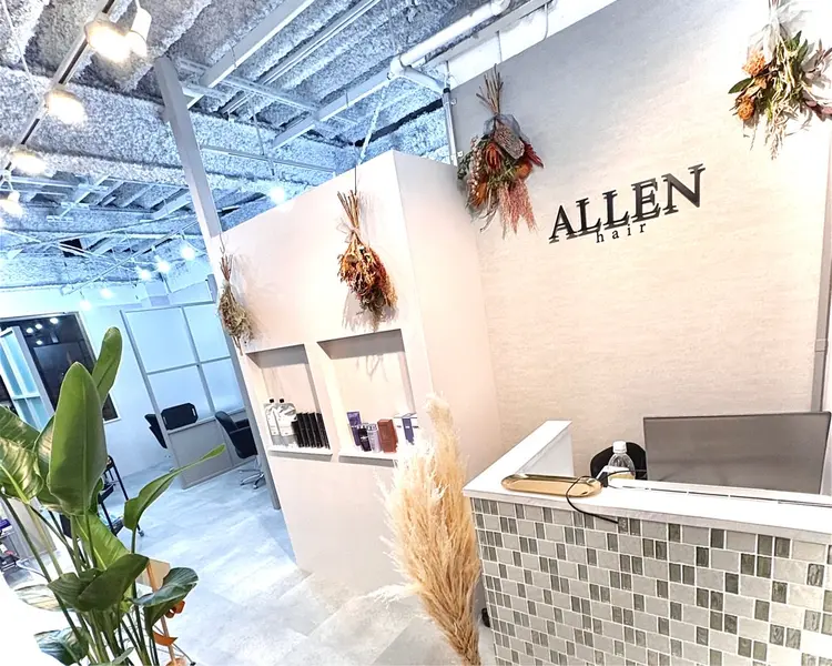Allen hair  梅田店の内観・外観1