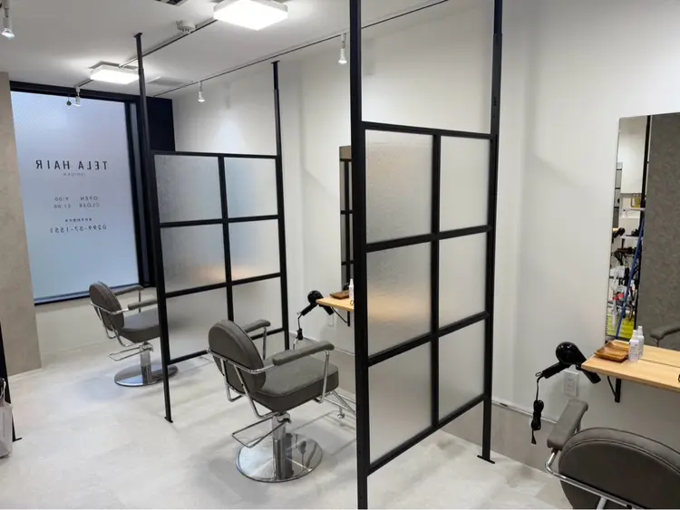 TELA HAIR 石岡の内観・外観2