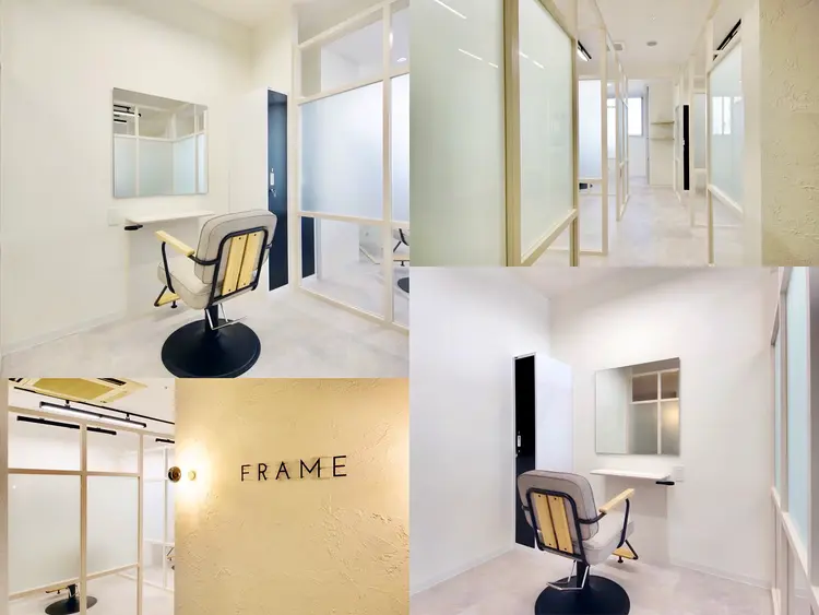 FRAME hair room天王寺駅前店の内観・外観1