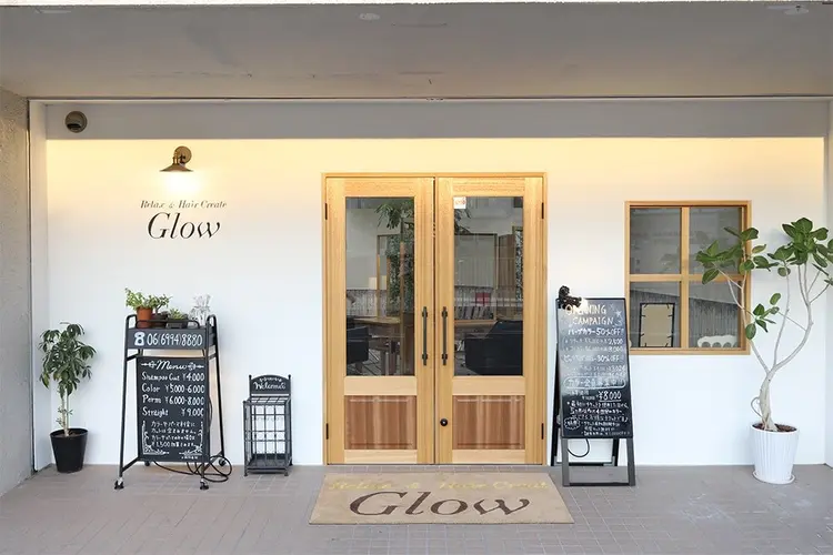 Rel ax&HairCre a teGlowの内観・外観1