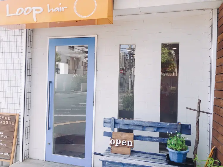 loop hairの内観・外観1