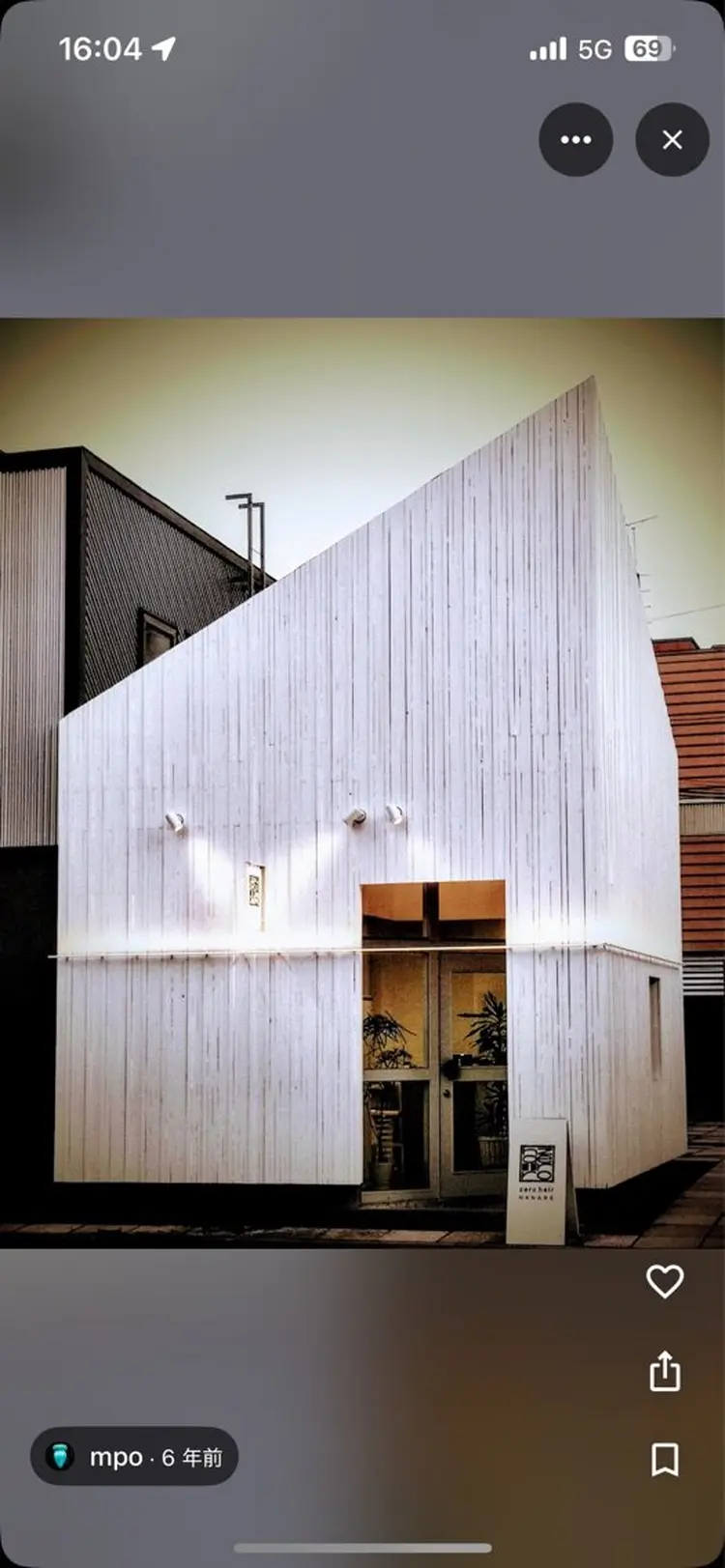 zero hair HANAREの内観・外観1