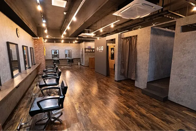 men's salon LiGの内観・外観2