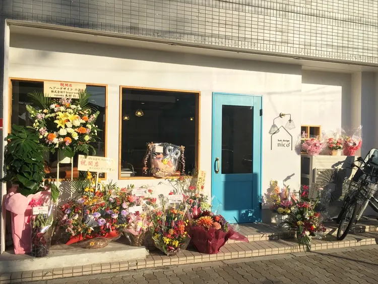 hair  design nico*  ヘアデザイン ニコの内観・外観2