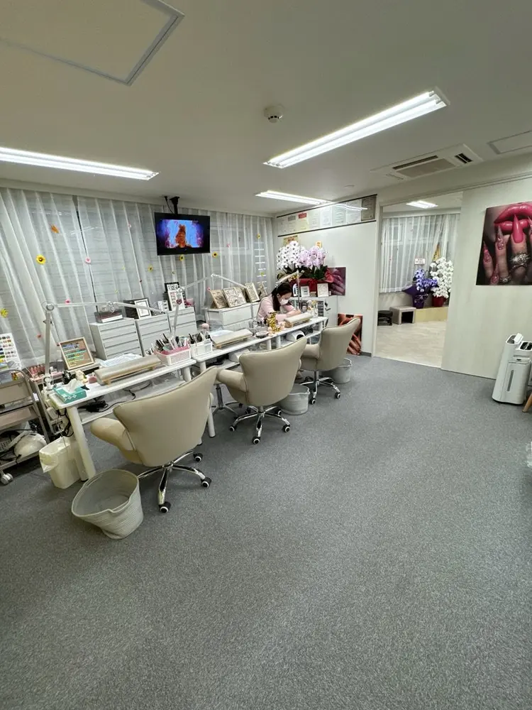 ラッキーネイルサロン渋谷の内観・外観1