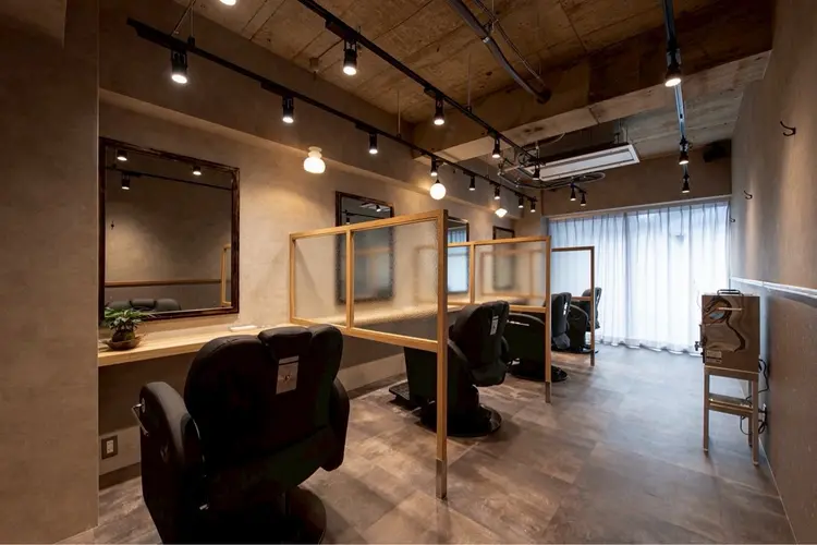 dau's barber shop　渋谷の内観・外観2