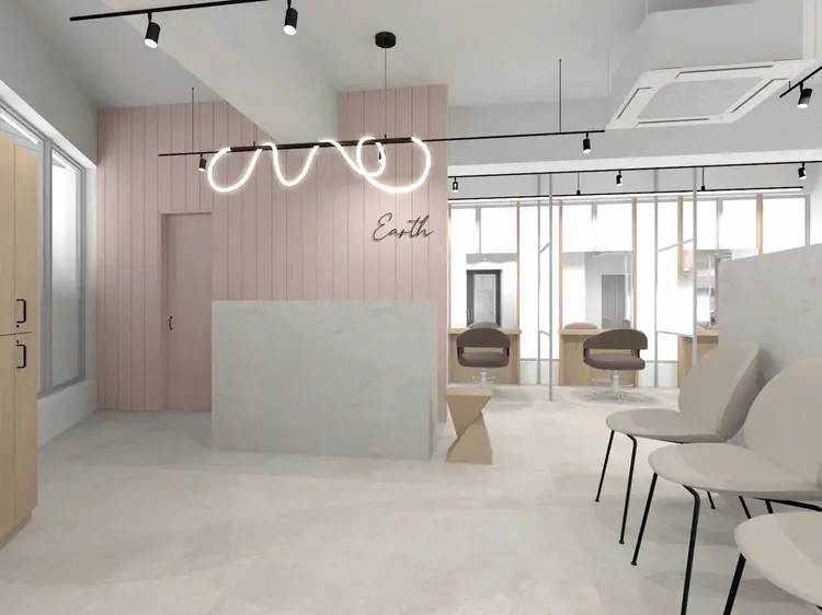 HAIR&MAKE EARTH菊名店の内観・外観1