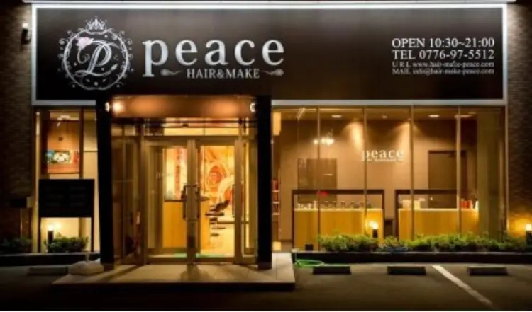 HAIR&MAKE peaceの画像