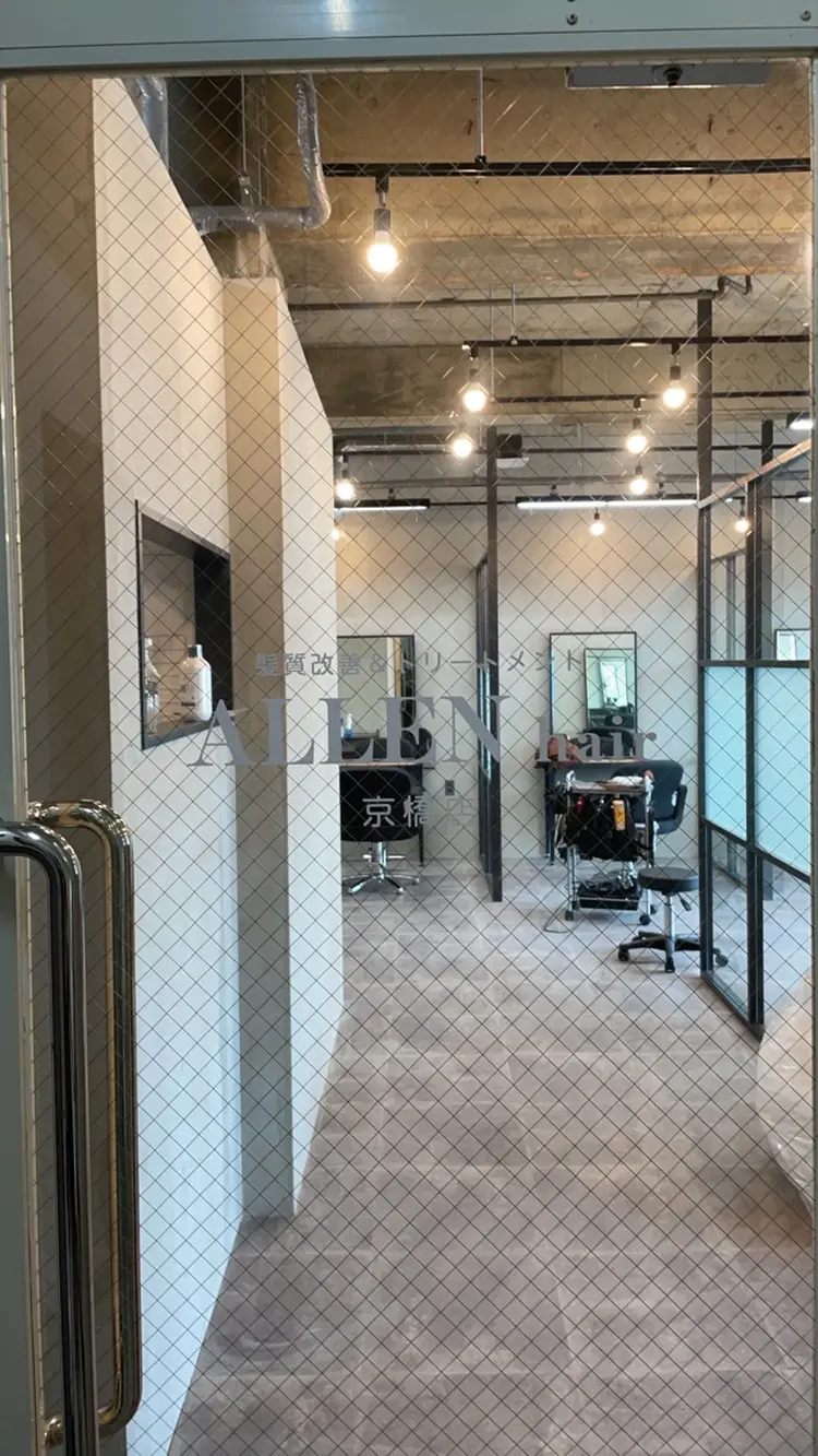 ALLEN hair京橋店の内観・外観2