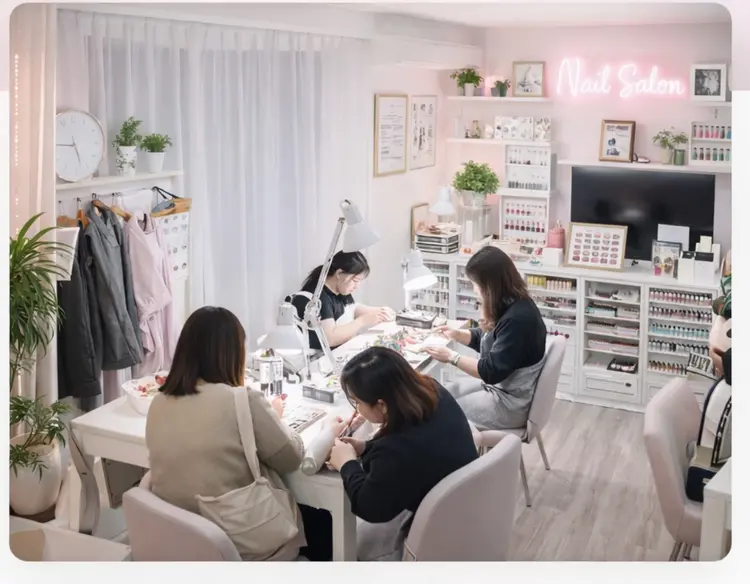 NANA  nailsalon 西川口店の内観・外観1
