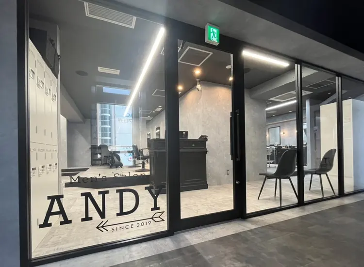 Mens salon ANDYの内観・外観1