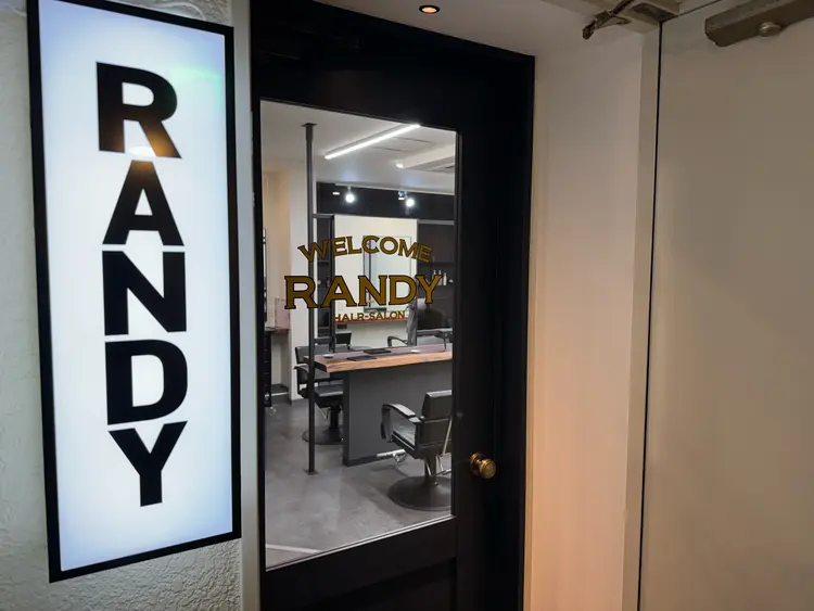 men's hair salon RANDYの内観・外観2