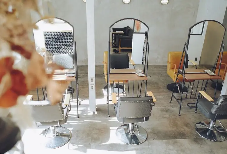 ロアヘアーコーディネートの画像