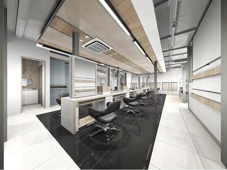 hair&make earth 八幡西店の内観・外観1