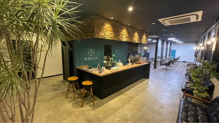 HAIR & SPA SOCITの内観・外観1