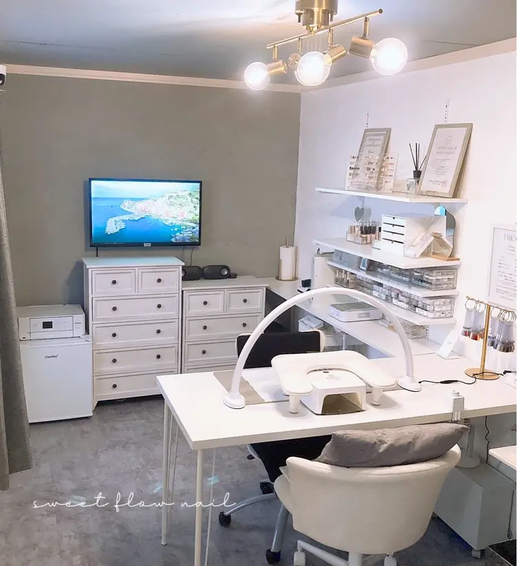 sweet flow nailの内観・外観1