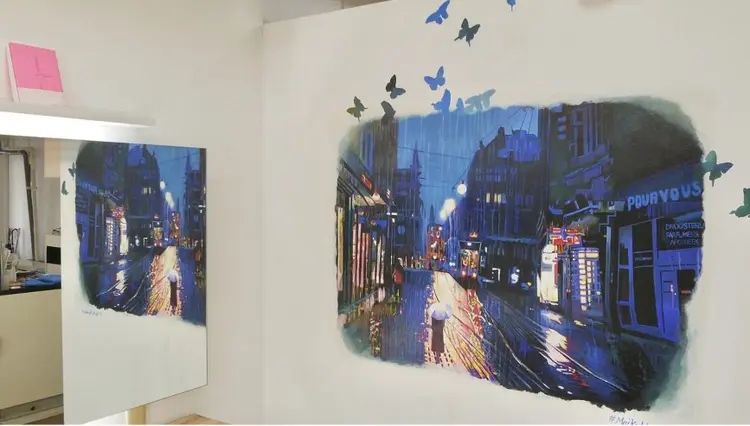 雨とランプの内観・外観3