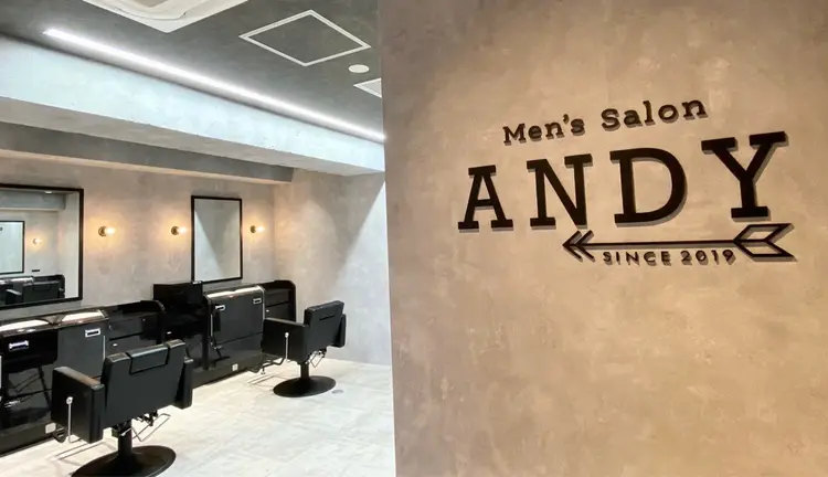 メンズサロンANDY 御堂筋なんば店の内観・外観1