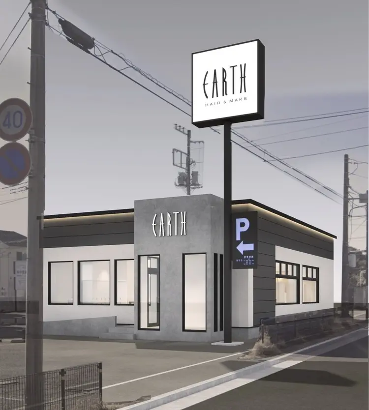 HAIR&MAKE EARTH 飯能店の内観・外観2