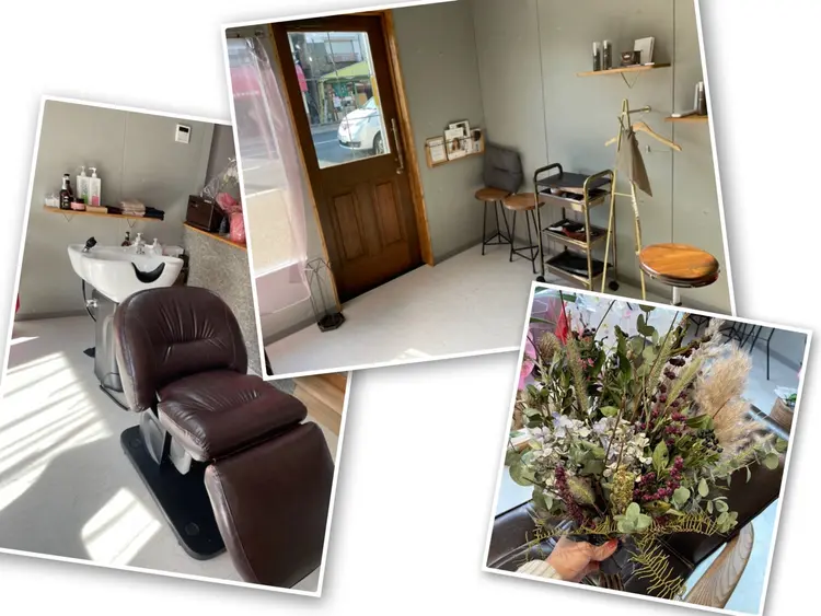 organic hair salon Roomyの内観・外観2