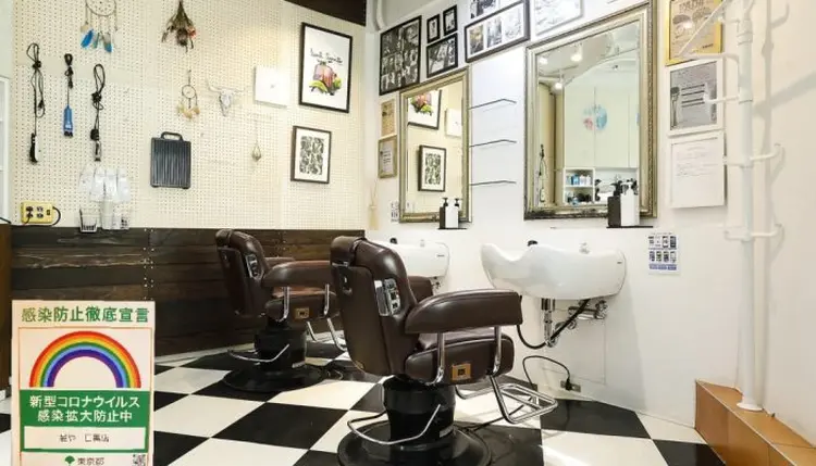 髪や目黒店の内観・外観1