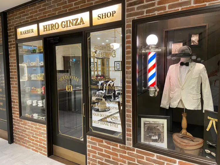 ヒロ銀座BARBER  SHOP大阪本店の内観・外観1