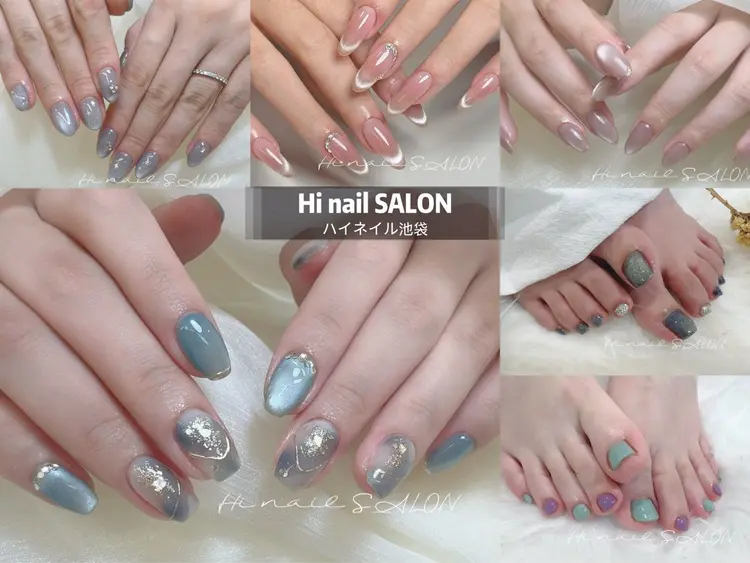 Hi nail SALON池袋の内観・外観1