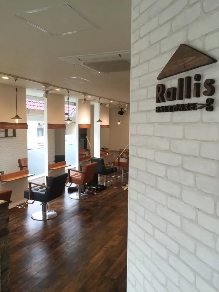 hair  make rallisの内観・外観1