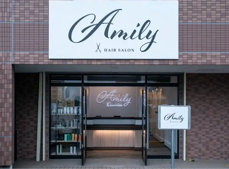 Amily hair salon ひたち野うしく店の内観・外観1