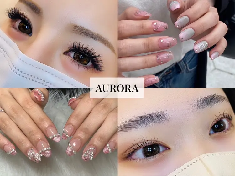 Aurora eyelash &nail salonアメ村店の内観・外観1